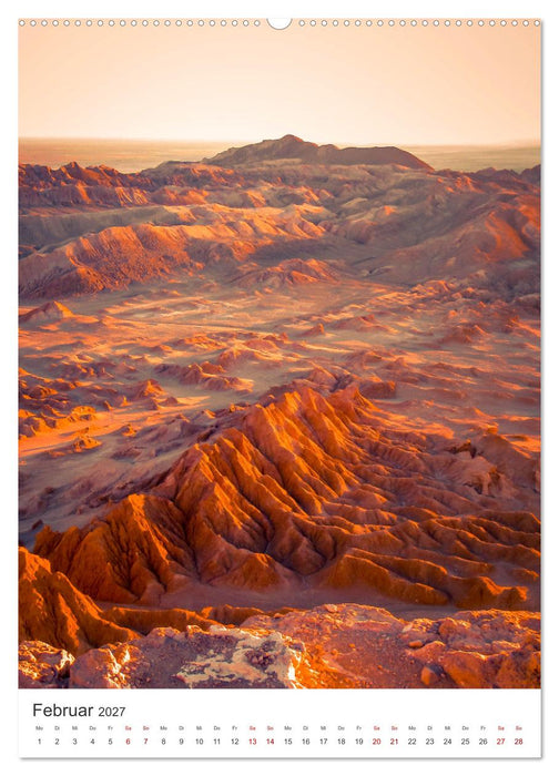 Chile - Ein unentdecktes Paradies. (CALVENDO Wandkalender 2027)