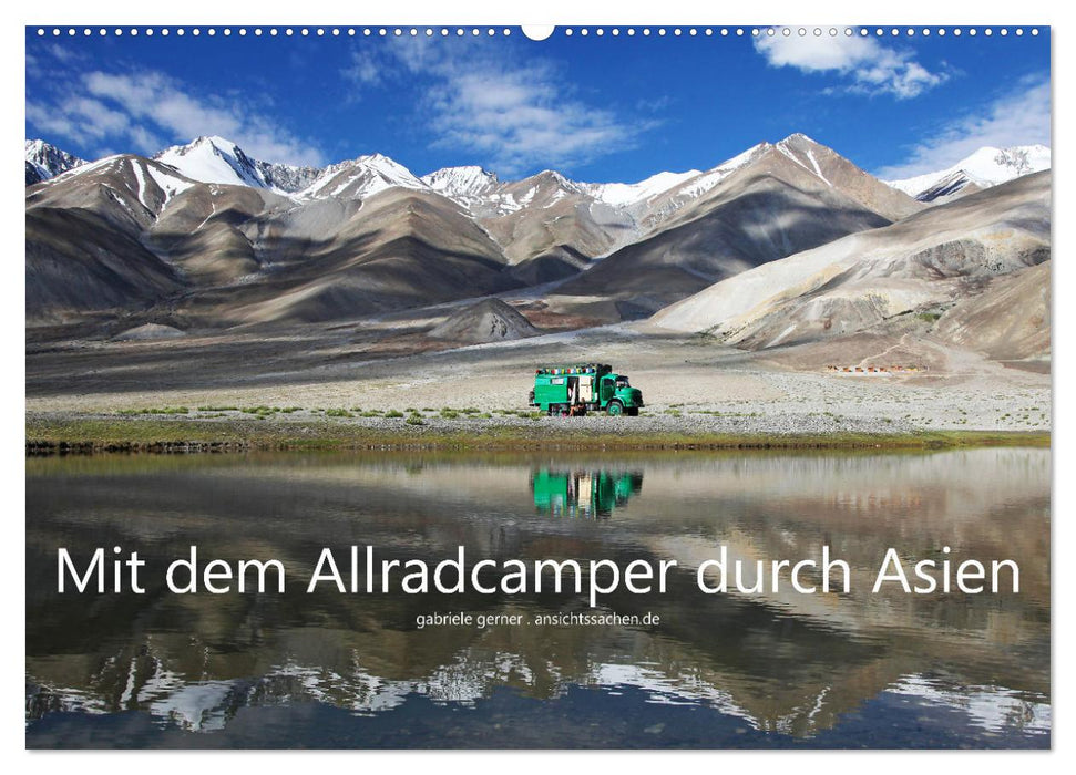 Mit dem Allradcamper durch Asien (CALVENDO Wandkalender 2027)