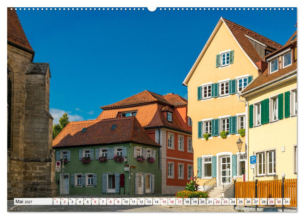 Ein Spaziergang durch Feuchtwangen (CALVENDO Wandkalender 2027)