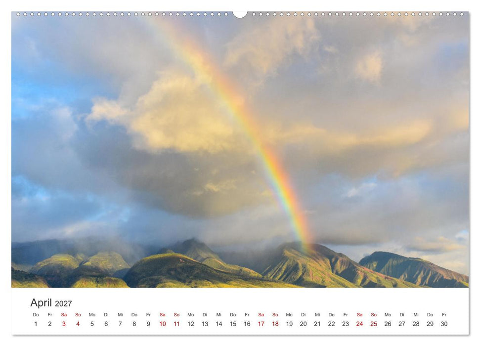 Regenbögen - Ein wunderschönes Naturphänomen. (CALVENDO Premium Wandkalender 2027)