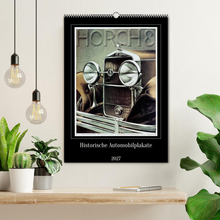 Historische Automobilplakate (CALVENDO Wandkalender 2027)