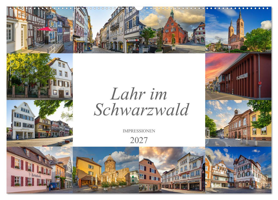 Lahr im Schwarzwald Impression (CALVENDO Wandkalender 2027)