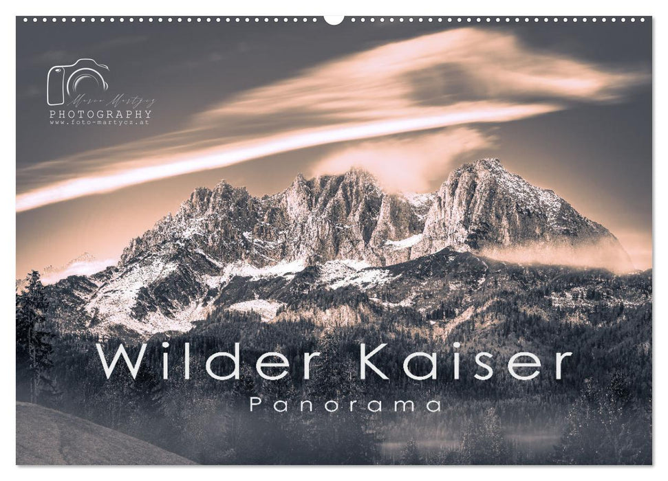 Wilder Kaiser Panorama 2027 (CALVENDO Wandkalender 2027)