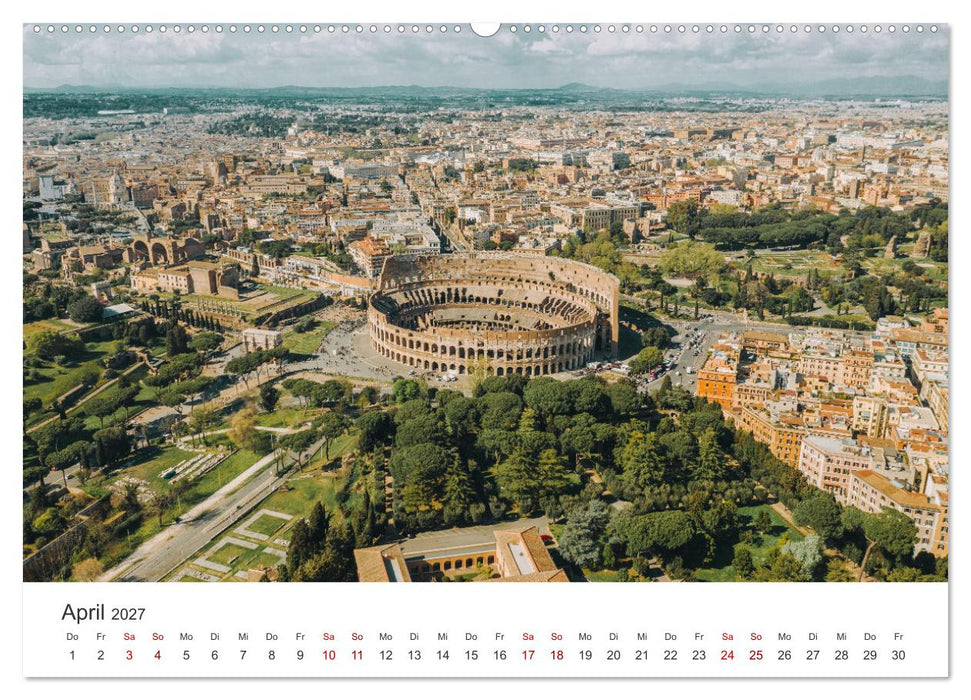 Rom - Die wunderschöne Hauptstadt Italiens. (CALVENDO Premium Wandkalender 2027)