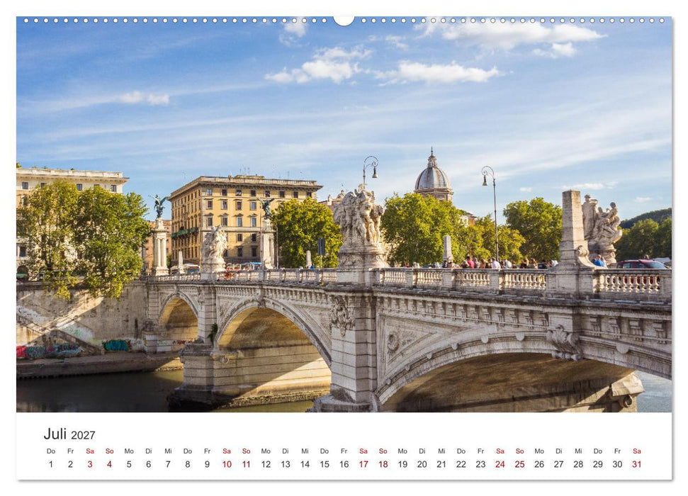 Rom - Die wunderschöne Hauptstadt Italiens. (CALVENDO Premium Wandkalender 2027)