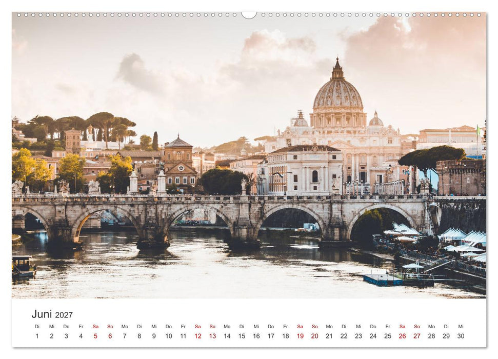 Rom - In der Stadt der sieben Hügel. (CALVENDO Wandkalender 2027)