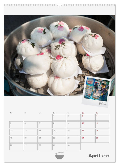 Street Food - Küchenplaner (CALVENDO Wandkalender 2027)