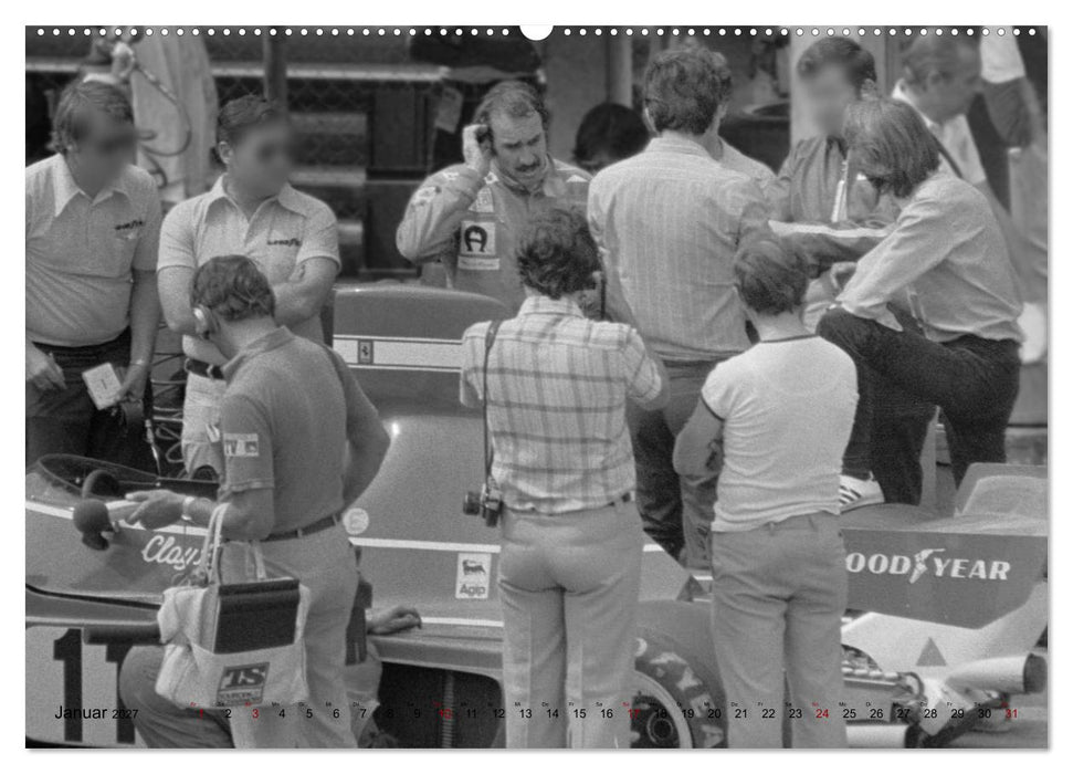 Grand Prix - Formel-Rennen 1972-1977 (CALVENDO Premium Wandkalender 2027)