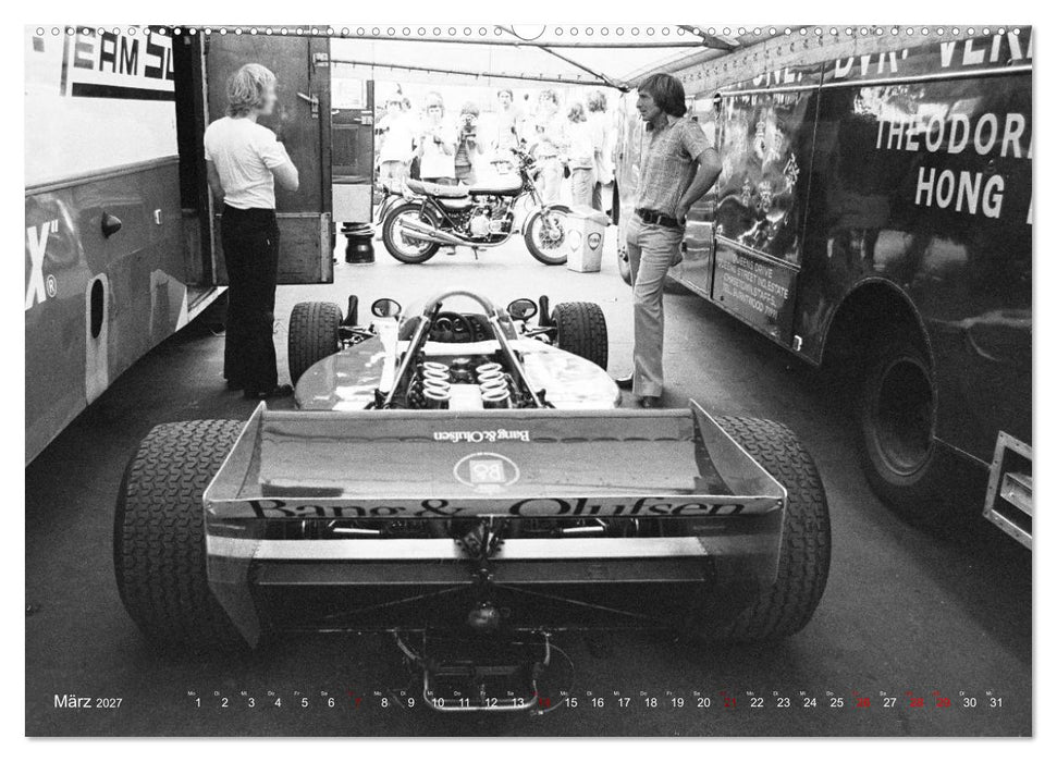Grand Prix - Formel-Rennen 1972-1977 (CALVENDO Premium Wandkalender 2027)