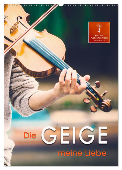 Die Geige meine Liebe (CALVENDO Wandkalender 2027)