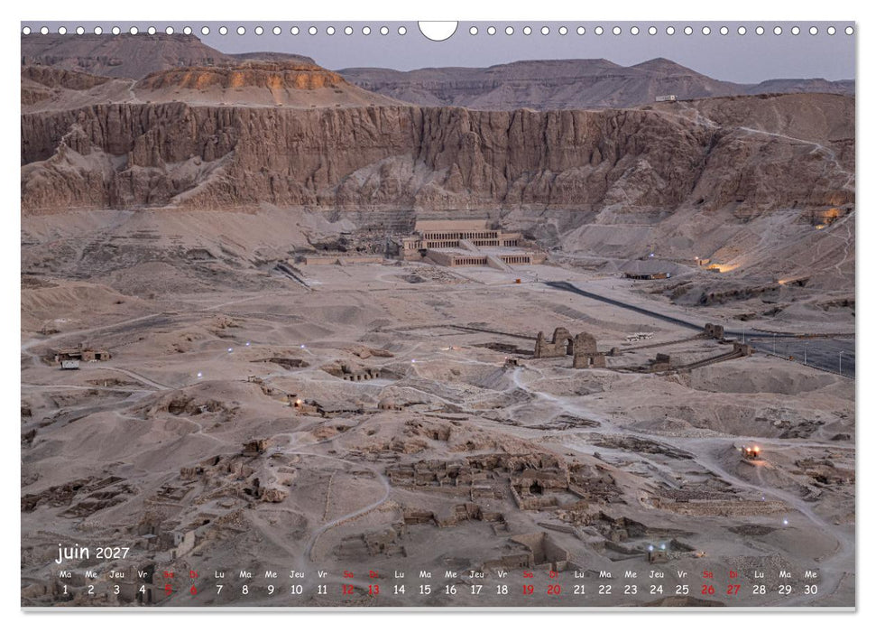 Égypte, sur les rives du Nil (CALVENDO Calendrier mensuel 2027)