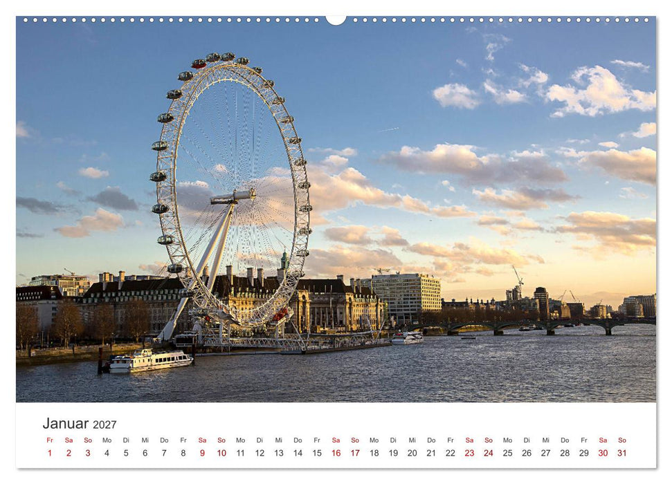 London - In der Stadt der Superlative. (CALVENDO Premium Wandkalender 2027)