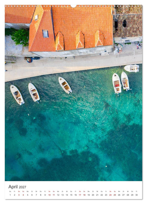 Kroatien - Eine Reise in das wunderschöne Land. (CALVENDO Wandkalender 2027)