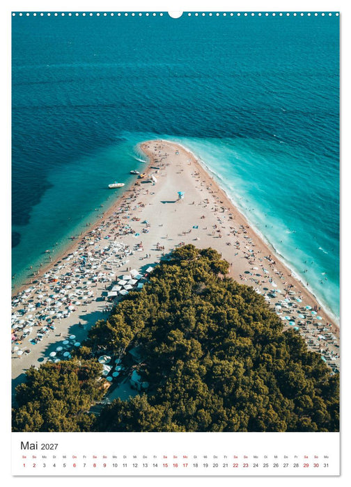 Kroatien - Eine Reise in das wunderschöne Land. (CALVENDO Wandkalender 2027)