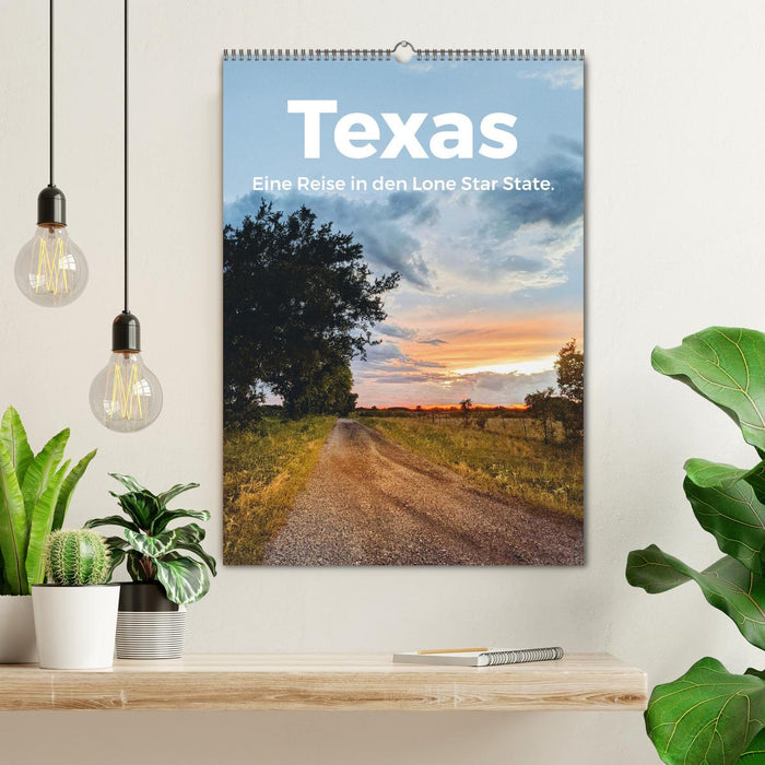 Texas - Eine Reise in den Lone Star State. (CALVENDO Wandkalender 2027)