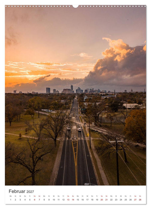 Texas - Eine Reise in den Lone Star State. (CALVENDO Wandkalender 2027)