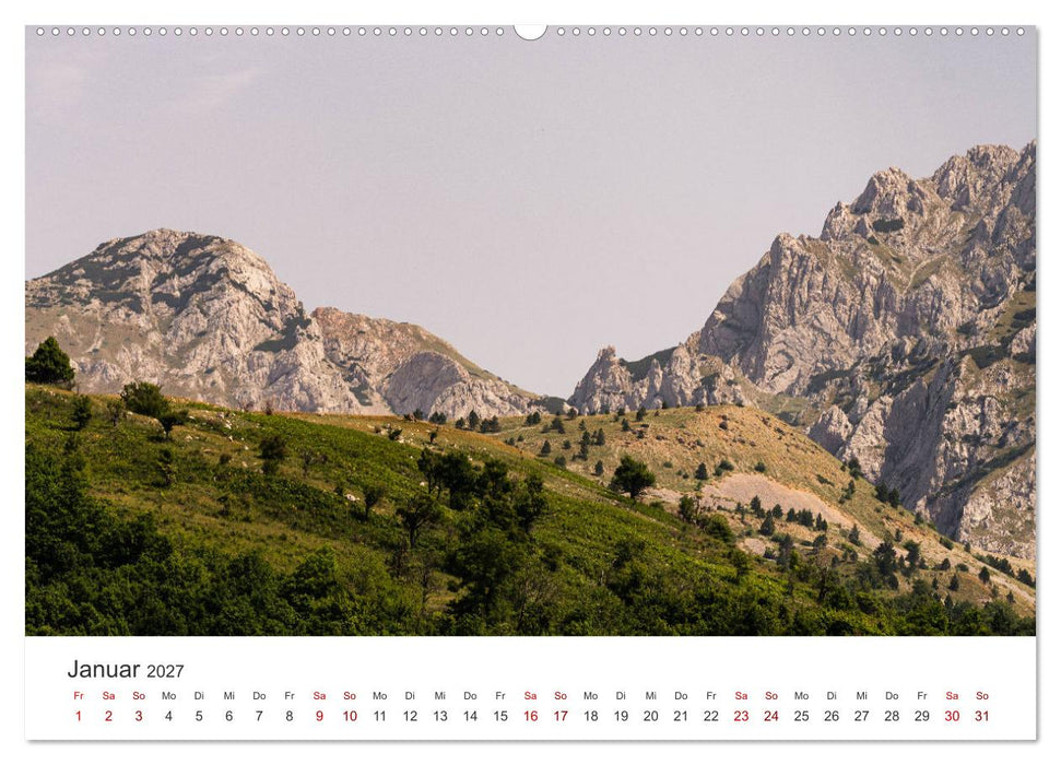 Bosnien - Wunderschöne Natur in einem bezaubernden Land. (CALVENDO Wandkalender 2027)