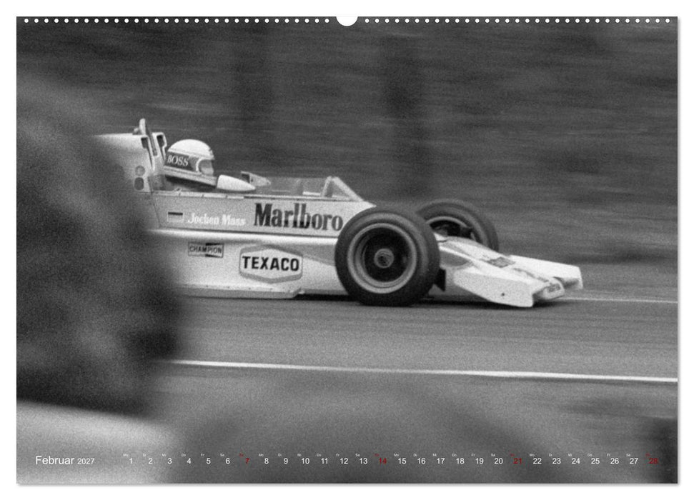 Grand Prix - Formel-Rennen 1972-1977 (CALVENDO Wandkalender 2027)