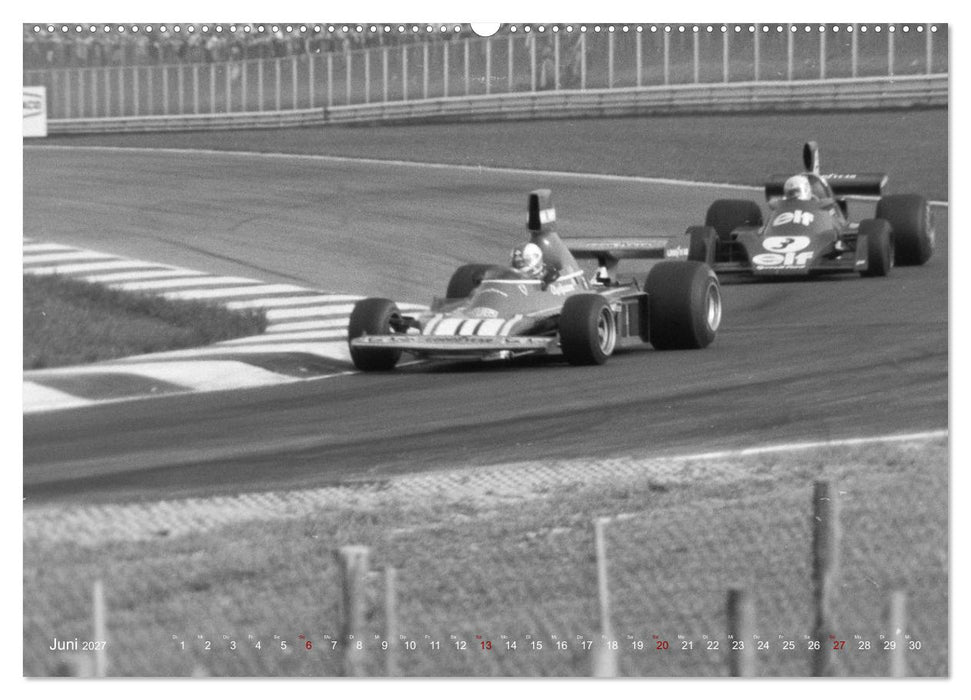Grand Prix - Formel-Rennen 1972-1977 (CALVENDO Wandkalender 2027)