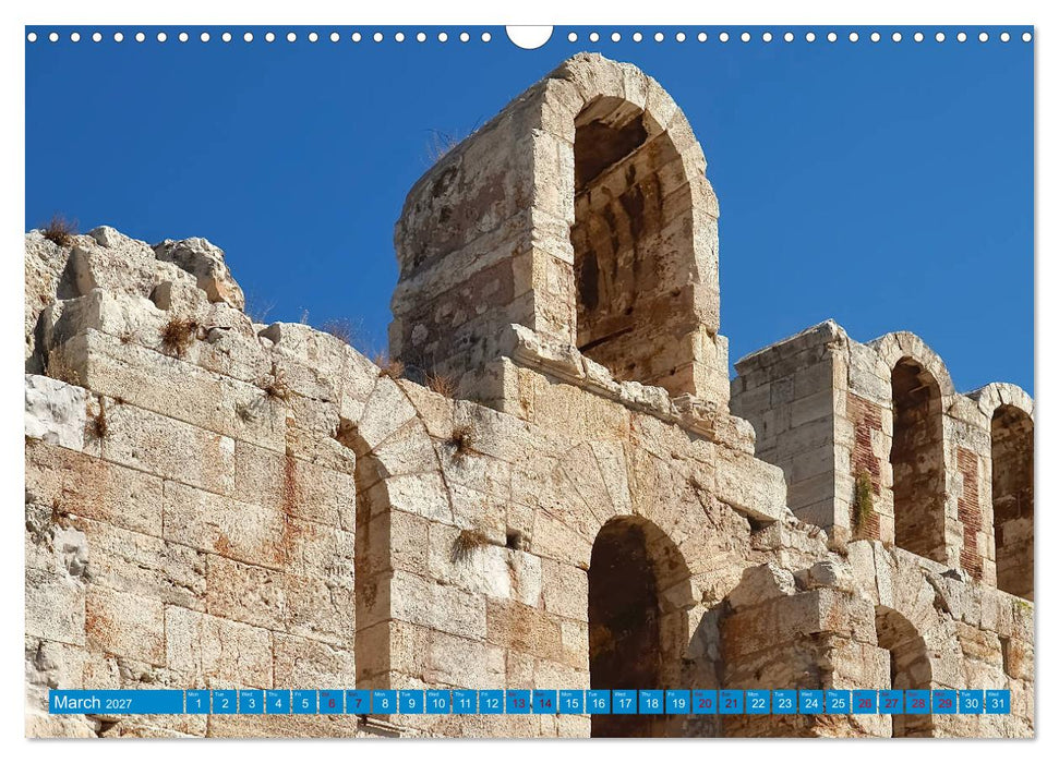 Athens My Love (CALVENDO Monthly Calendar 2027)
