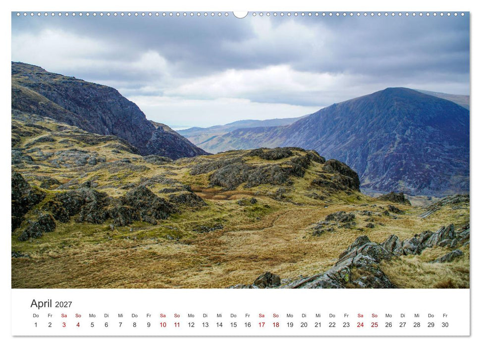 Wales - Eine spektakuläre Reise in ein bezauberndes Land. (CALVENDO Wandkalender 2027)