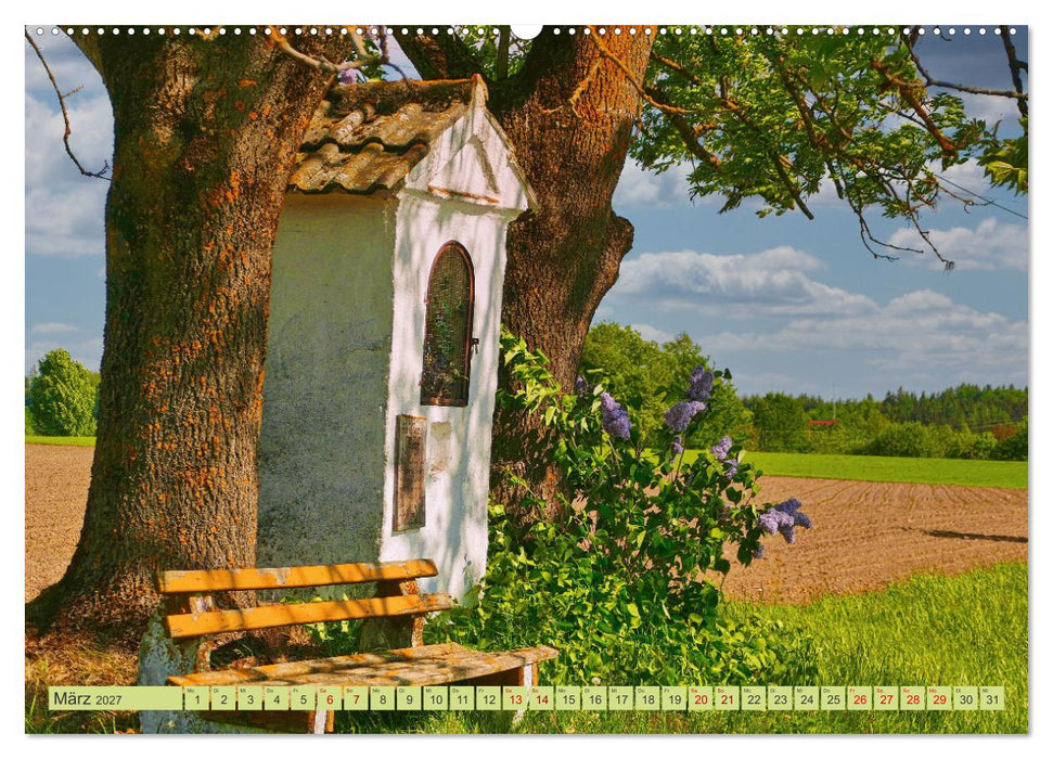 Die Stauden, magische Landschaft rund um Augsburg (CALVENDO Wandkalender 2027)
