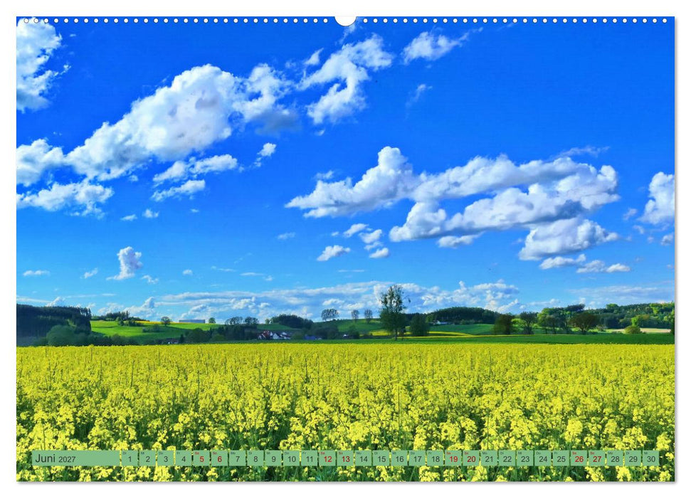 Die Stauden, magische Landschaft rund um Augsburg (CALVENDO Wandkalender 2027)