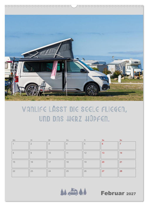 Vanlife - Hotel kann jeder! (CALVENDO Wandkalender 2027)