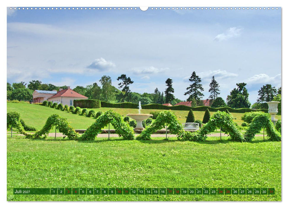 Schlossgarten Neustrelitz (CALVENDO Premium Wandkalender 2027)