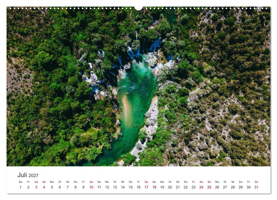 Bosnien - Wunderschöne Natur in einem bezaubernden Land. (CALVENDO Premium Wandkalender 2027)
