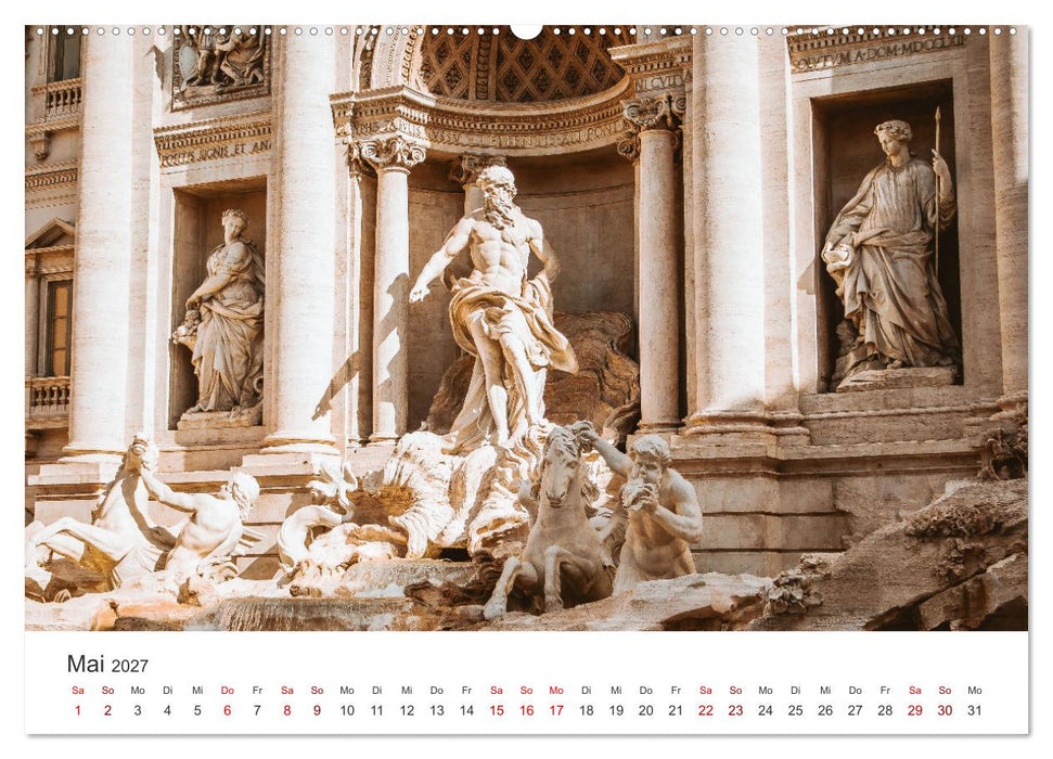 Rom - In der Stadt der sieben Hügel. (CALVENDO Premium Wandkalender 2027)