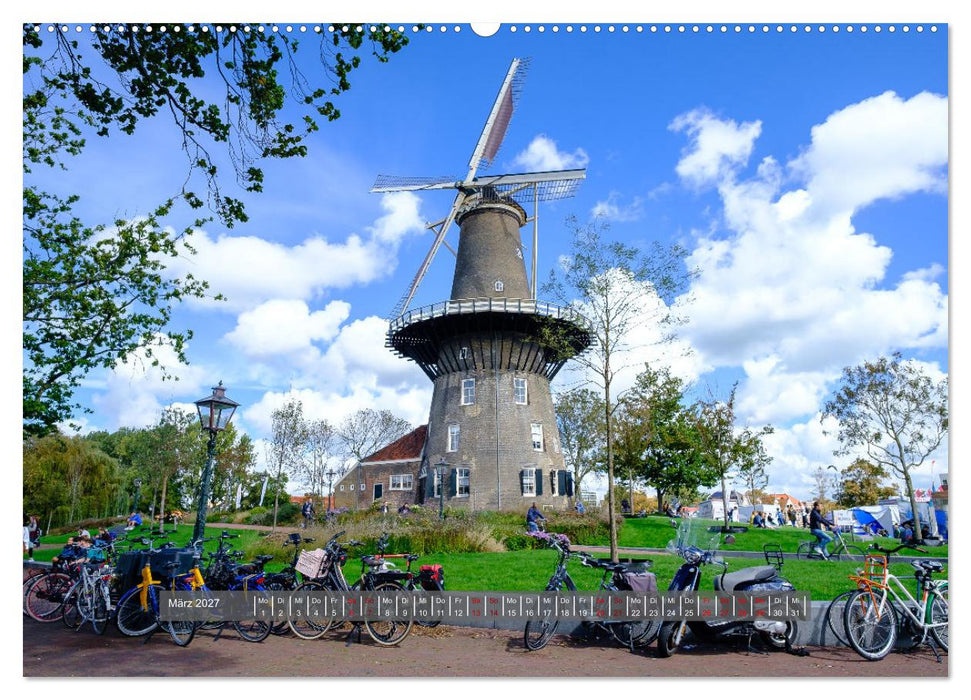 Ein Blick auf Leiden (CALVENDO Premium Wandkalender 2027)