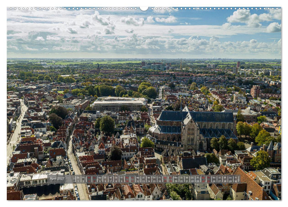 Ein Blick auf Leiden (CALVENDO Premium Wandkalender 2027)