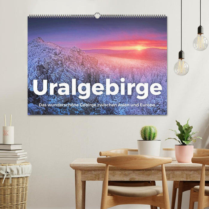 Uralgebirge - Das wunderschöne Gebirge zwischen Asien und Europa. (CALVENDO Wandkalender 2027)