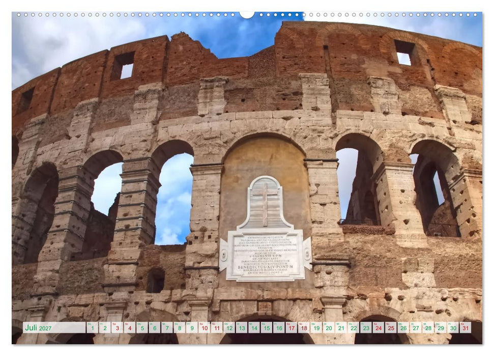 In Liebe Dein Rom (CALVENDO Premium Wandkalender 2027)