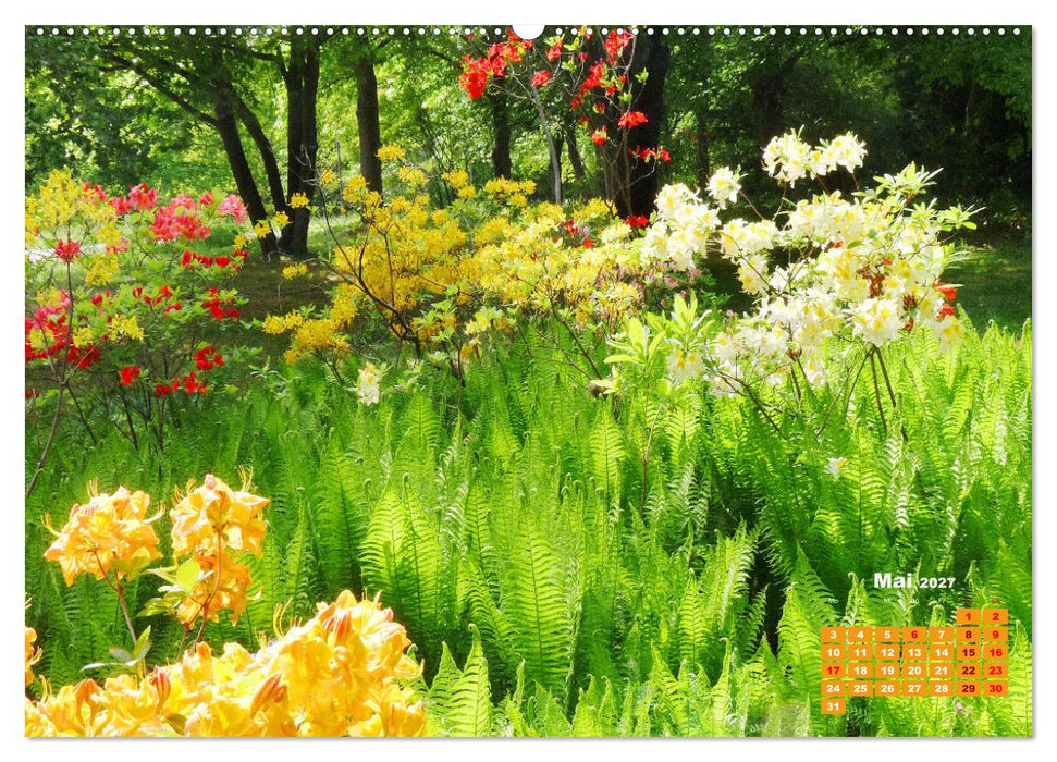 Urlaub im Garten (CALVENDO Wandkalender 2027)