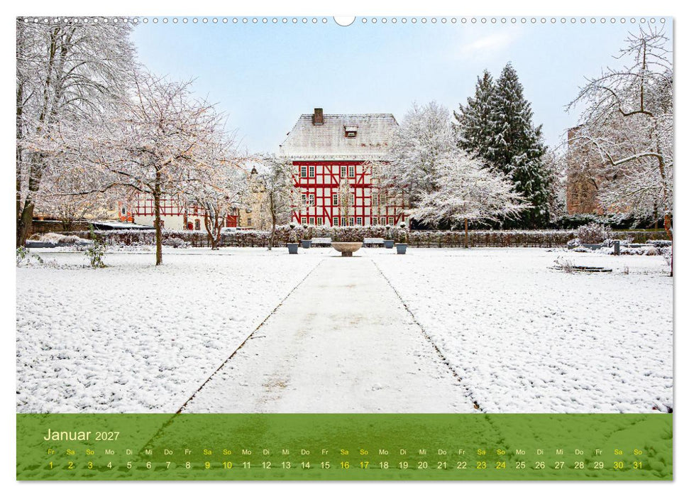 der staudengarten zu bad hersfeld (CALVENDO Wandkalender 2027)