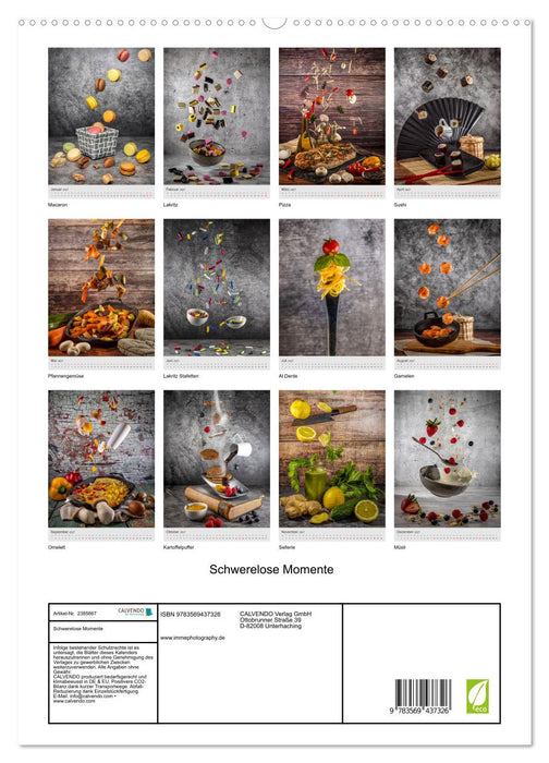 Schwerelose Momente (CALVENDO Premium Wandkalender 2027)