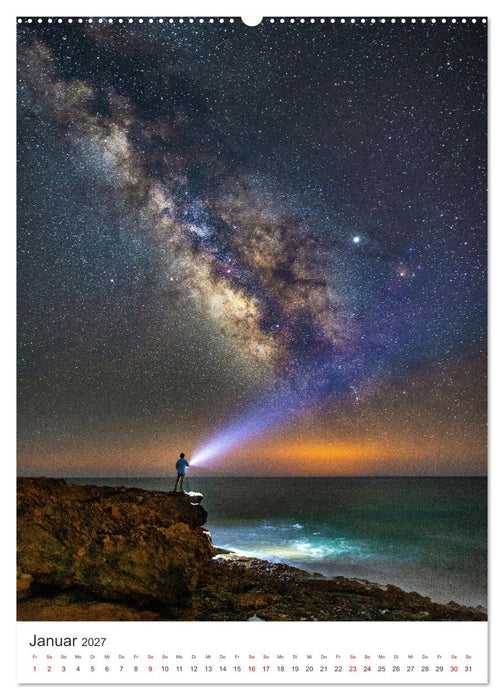 Milchstraße - Unsere faszinierende Galaxie. (CALVENDO Wandkalender 2027)
