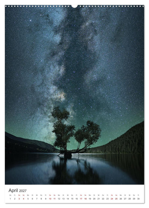 Milchstraße - Unsere faszinierende Galaxie. (CALVENDO Wandkalender 2027)