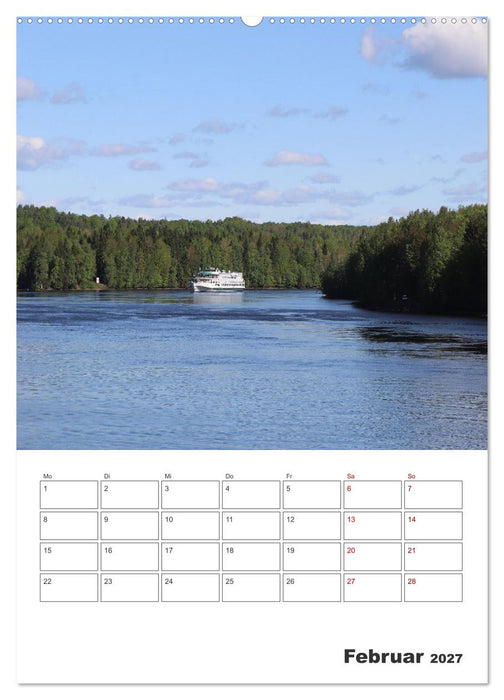 Russland - Terminplaner (CALVENDO Premium Wandkalender 2027)