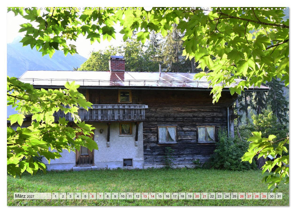Kleines Walsertal - Das Kleinwalsertal in Vorarlberg (CALVENDO Wandkalender 2027)