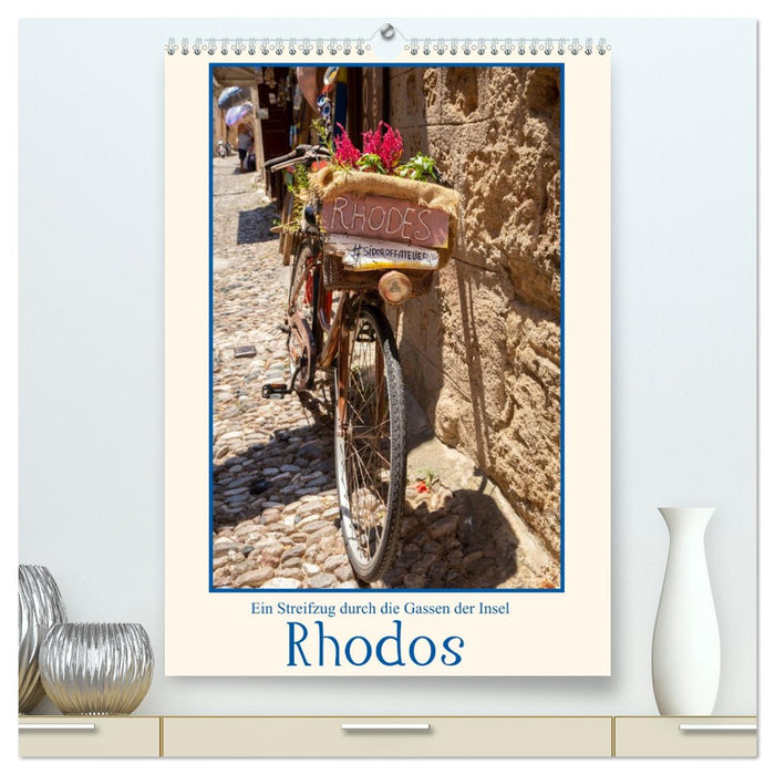 Ein Streifzug durch die Gassen der Insel Rhodos (CALVENDO Premium Wandkalender 2027)