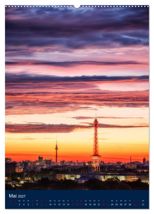 Berliner Fernsehturm - Magische Momente (CALVENDO Wandkalender 2027)