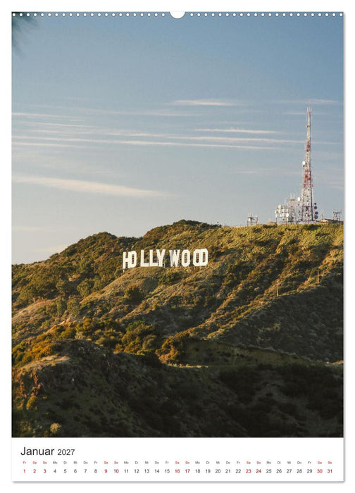 Los Angeles - Eine spannende Reise nach Kalifornien. (CALVENDO Premium Wandkalender 2027)