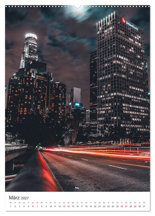 Los Angeles - Eine spannende Reise nach Kalifornien. (CALVENDO Premium Wandkalender 2027)