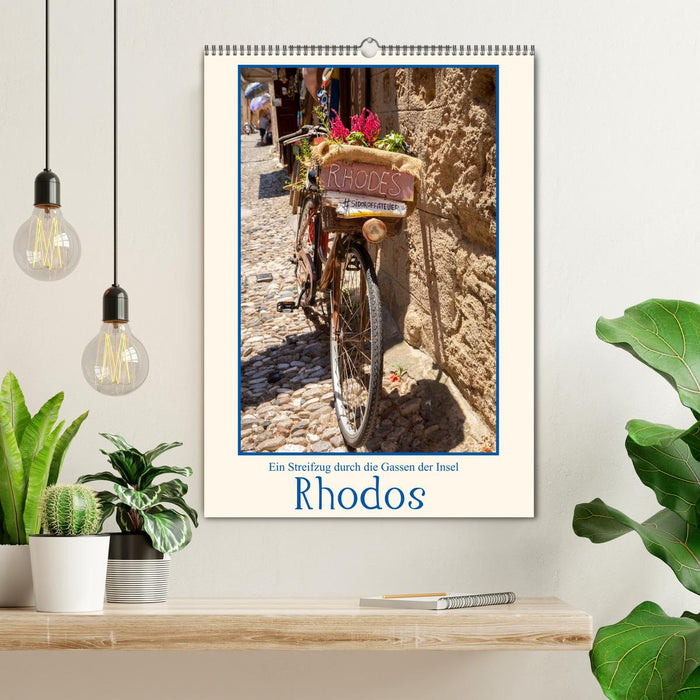 Ein Streifzug durch die Gassen der Insel Rhodos (CALVENDO Wandkalender 2027)