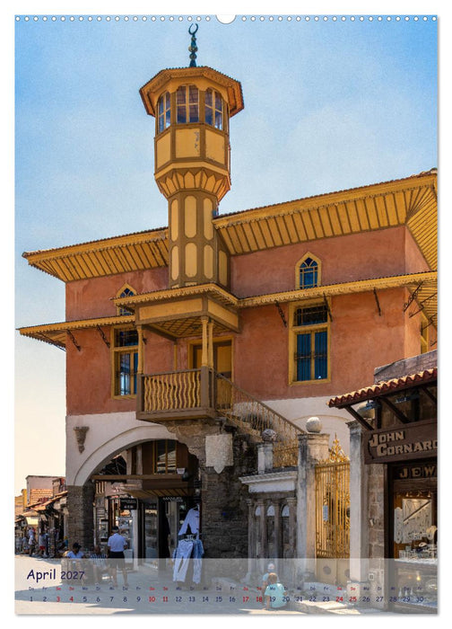 Ein Streifzug durch die Gassen der Insel Rhodos (CALVENDO Wandkalender 2027)