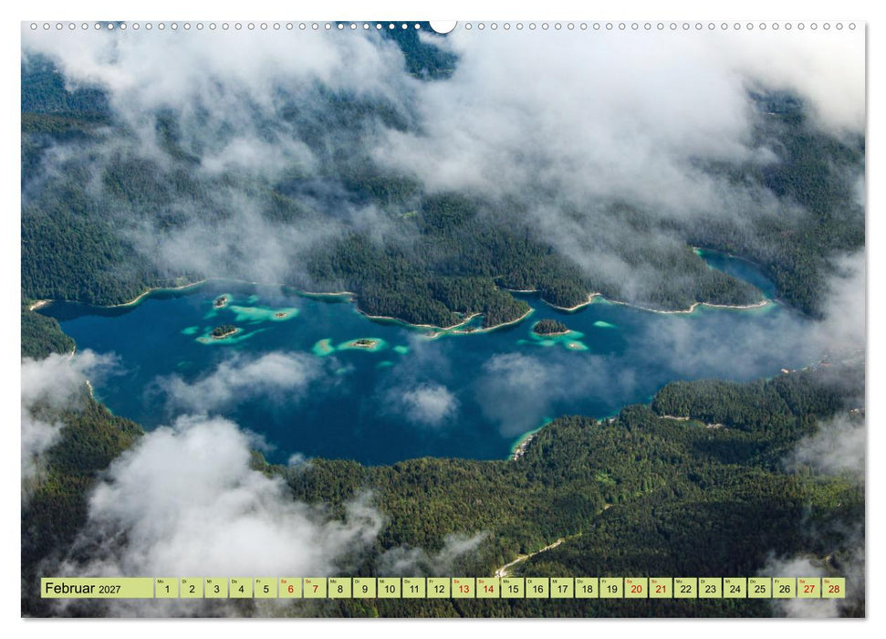 Zauber der Zugspitze (CALVENDO Premium Wandkalender 2027)
