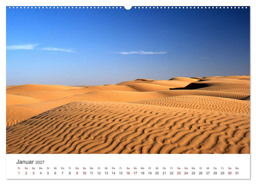 Tunesien - Das beeindruckende Land in Nordafrika. (CALVENDO Wandkalender 2027)